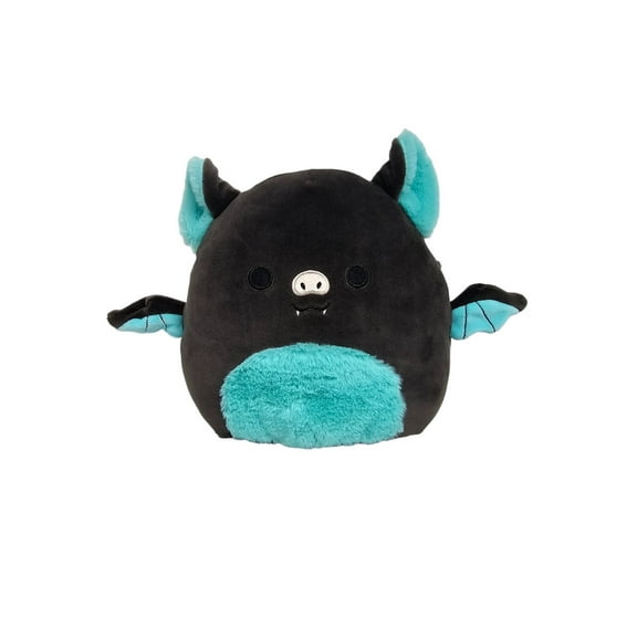 Squishmallows Official Kellytoys Plush 8 Inch Aldous the Black and Teal Fruit Bat Ultimate Soft Plush Stuffed Toy