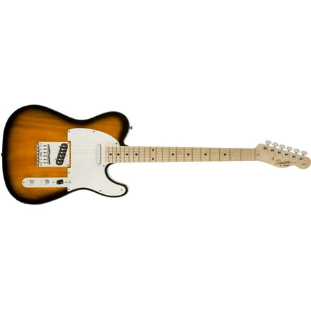 Fender Squier Affinity Telecaster Electric Guitar, Maple Fingerboard - 2-Tone