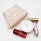 thumbnail image 5 of Pequeño hallazgo, bolsa de cosméticos portátil con encaje bordado encantador de malla, linda bolsa de pañuelos, bolsa de almacenamiento de maquillaje, 5 of 6