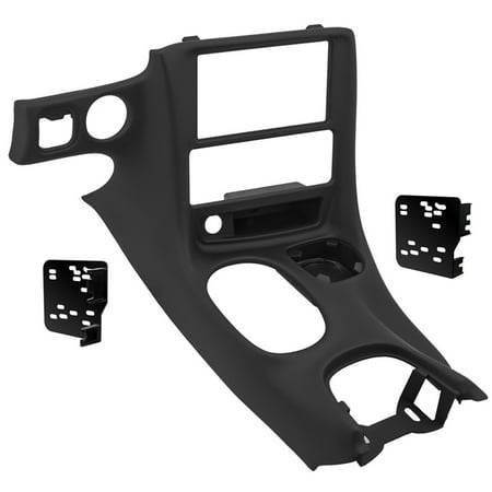 Din Black Dash Kit - Metra DP-3021B Black Double DIN Stereo Dash Kit for 1997-2004 Chevrolet Corvette