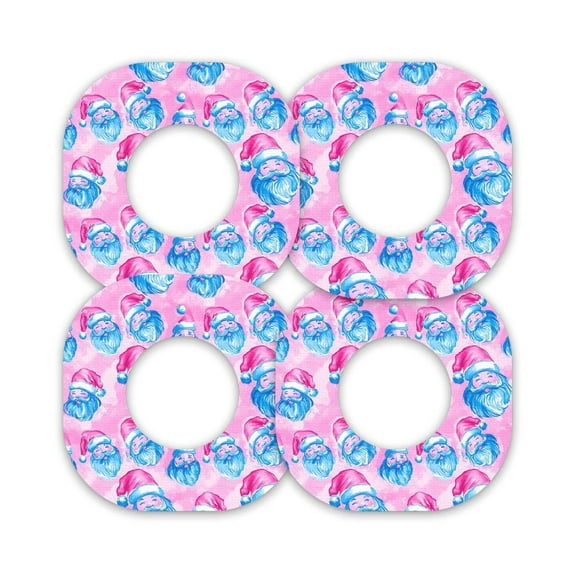 Peelz Santa Patch Tape Designed for the DEXCOM G7 and Stelo