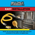 thumbnail image 5 of Dr. Rooter Gas Line Connector Kit with 48-inch Stainless Steel Hose and Accessories, 5 of 13