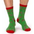 thumbnail image 3 of SAWOBUUN Funny Socks for Men Novelty Crazy Holiday Cozy Cotton Winter Christmas Socks, 3 of 6