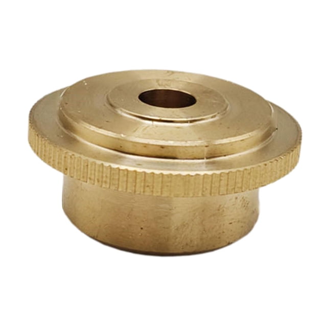 Tapa inferior de válvula de graves desmontable Protector de válvula de trompa de cobre de alto rendimiento S