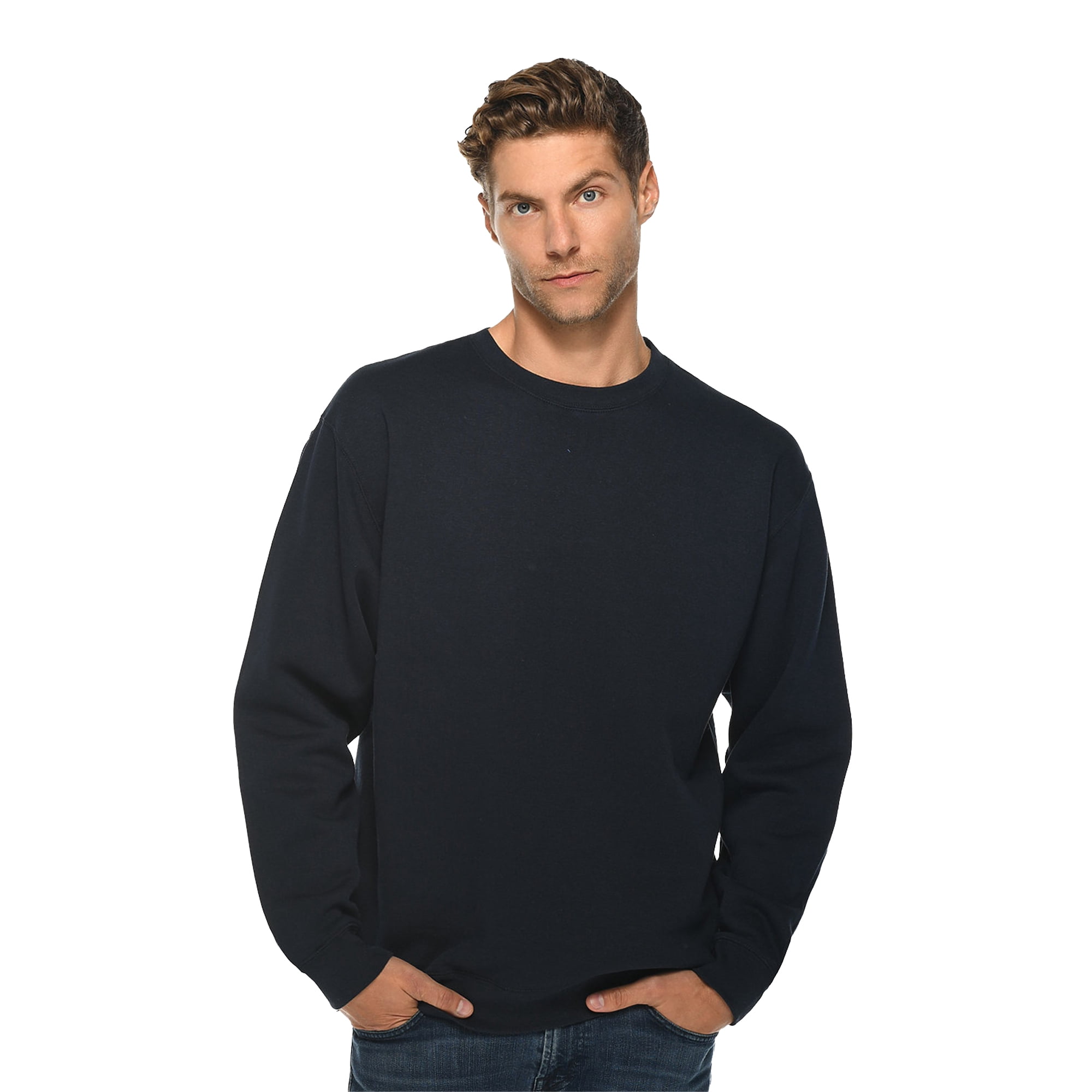 Sweatshirt for Men Women Unisex Sweatshirts Casual Crewneck Sweaters Gifts  - XS S M L XL 2XL 3XL - Plain Long Sleeve Mens Womens Tee - Walmart.com