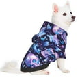 thumbnail image 2 of Haiem Blue Skull Crystal for Winter Dog Hoodie Sweatshirts with Pockets Warm Dog Clothes for Small Dogs Chihuahua-X-Large, 2 of 7