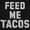 Black, variant on Feed Me Tacos Tuesday Mexican Food Unisex Plus Fleece Graphic Hoodie Brisco Brands 2X