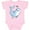 AD-Pink, variant on Hi Cute Shark Boys or Girls Baby Bodysuit