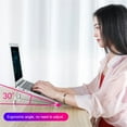 thumbnail image 2 of maskred Laptop Stand Portable Tablet Computer Stand Aluminum Alloy Laptop Stand Silver, 2 of 6