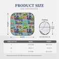 thumbnail image 3 of Wukai Construction Machinery Car Front Windshield Sun Shade,Sun Visor Shield Block Automotive Interior Protector Blocks UV Rays-Medium, 3 of 6