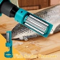 thumbnail image 2 of Fish Scaler Remover, Electric Fish Scaler Tools, Professional Fishes Descaler Tool, Waterproof Easily Remove Fishscales Without Fuss for Chef, Home Cooks, Cleaning Tools, 2 of 8