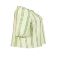 thumbnail image 4 of Blusa George para Mujer, Cuello V con Abertura en Costados Sage Talla G, 4 of 4