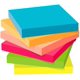 thumbnail image 3 of 6 notas adhesivas de colores brillantes, 76 x 76 mm, 100 hojas/bloc, problema adhesivo mejorado, 12 blocs, 3 of 5
