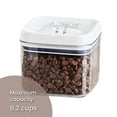 thumbnail image 6 of (2 pack) Better Homes & Gardens Canister - 6.2 Cup Flip-Tite® Square Food Storage Container, 6 of 11