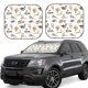 thumbnail image 1 of Balery Snake Parasol para parabrisas de coche de 2 piezas | Parasol plegable para parabrisas delantero de coche para la mayoría de sedanes-Medium, 1 of 6