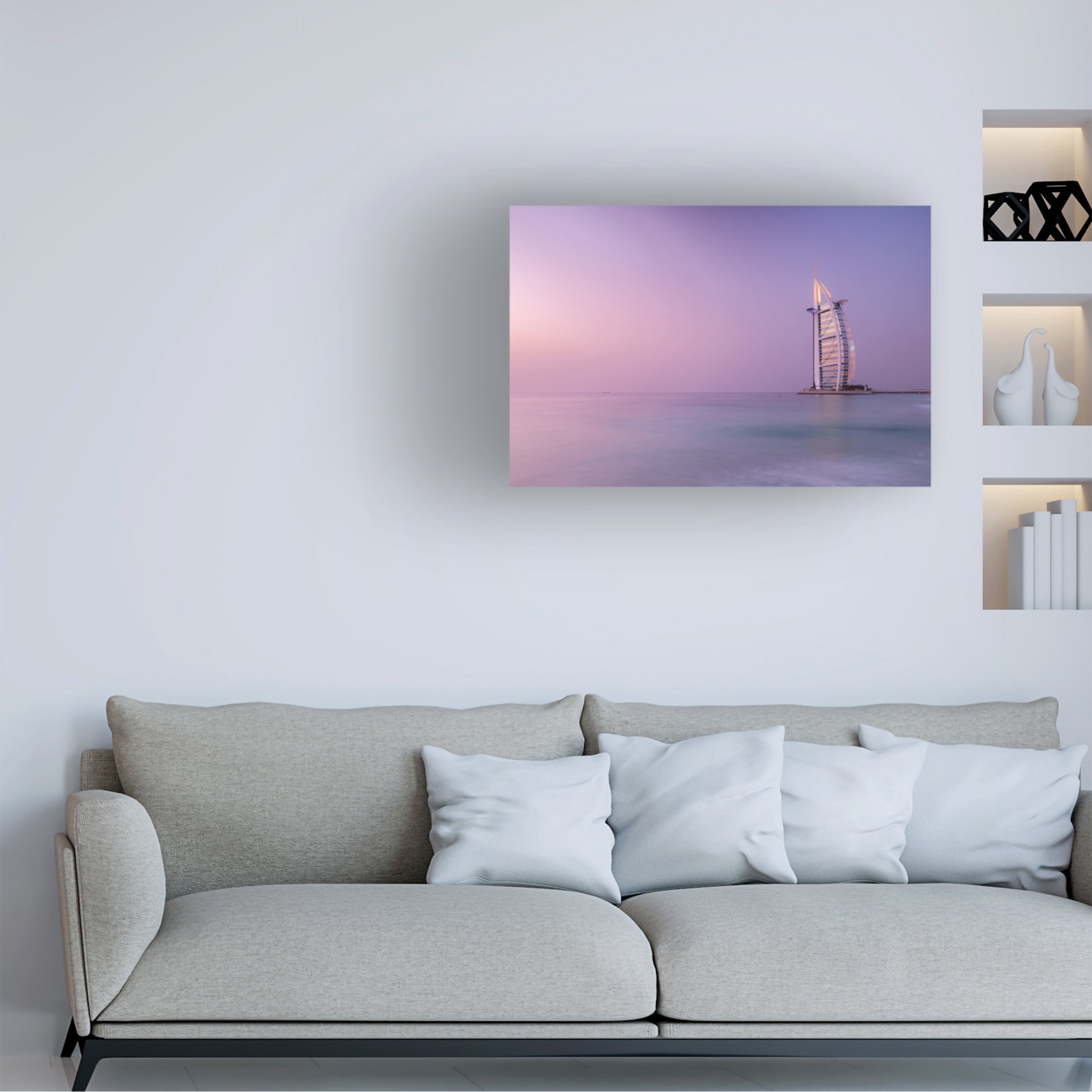 Canvas Wall Art - Andreas Agazzi 'The Iconic Seven' Wall Art for Living Room, Bedroom, or Office Décor by Trademark Fine Art - 24 x 16 Inches