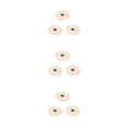 thumbnail image 2 of Eigraketly 3 piezas de joyería Universal, ruedas de pulido de pelusa de algodón, almohadilla de pulido portátil reutilizable de repuesto para Type1 NO1, 2 of 6