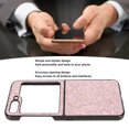 thumbnail image 3 of Designed For  Z Flip 5 Case, ABS Anti Fall Drop Proof Full Protection Cover, Folding Screen Phone Case For  Z Flip 5 For Ideal Holiday Gifts, 3 of 8