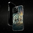 thumbnail image 6 of DistinctInk Clear Hybrid Case for Apple iPhone 13 Pro (6.1" Screen) - Mark 10:7: God's Unbreakable Union Between Husband and Wife - Shockproof Protection, 6 of 8