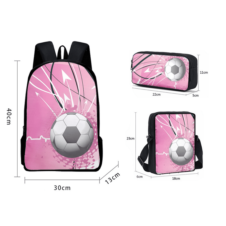 Soccer Bag for Girl,Fit Basketball Volleyball Sport Accessories for Youth  Kids, Outdoor Match Graduation Gif 