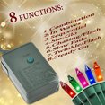 thumbnail image 2 of Cadena de LUCES Holiday Essence 140 Bombillas verde 26 pies, 2 of 9