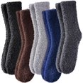 thumbnail image 1 of Calcetines altos hasta la rodilla para niñas de 3 a 12 años, divertidos patrones de animales, calcetines largos de algodón cálido, 6 pares, 1 of 1