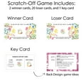 thumbnail image 5 of Big Dot of Happiness Wildflowers Bride - Boho Floral Bridal Shower and Wedding Party Game Scratch Off Cards - 22 Count, 5 of 6