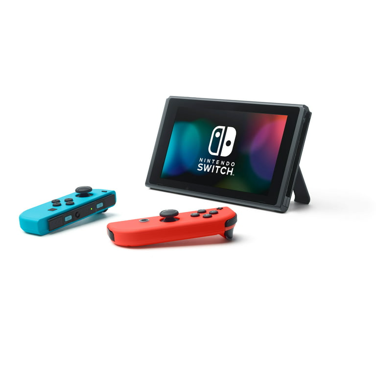 Restored Nintendo HACSKABAA Switch Gaming Console with Neon Blue and Neon  Red Joy-Con (Refurbished)