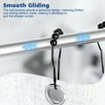 thumbnail image 4 of Shower Curtain Rings, 12 Pack, Shower Curtain Hooks, Shower Rings, Shower Curta, 4 of 6