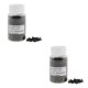 thumbnail image 2 of Vogacara 1000 Pieces Copper Micro Ring Links Crimp Tubes Bead For Hair Extention 2piezas Negro, 2 of 6
