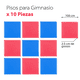 thumbnail image 3 of Piso Protector para Gimnasio Altera PG-25 C/ 10 Pz 105x105 Y 2.5 Cm De Grosor, 3 of 5