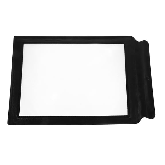 Zehuanyu Large Sheet Handheld Page Magnifier for Seniors Lightweight Reading Tool Elderly Book Magnifier Easy to Use