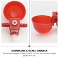 thumbnail image 5 of 30PCS Adjustable Drinking Fountain Automatic Bird Waterer Practical Drinking Bowl for Pigeons Chickens Birds, 5 of 5