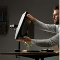 thumbnail image 3 of VIVO Full Motion Dual VESA Monitor Desk Mount Double Arm Joint Screens up to 34", 3 of 9
