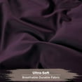 thumbnail image 5 of Superior Reversible Down Alternative Comforter, Twin, Plum-Lilac, 5 of 11