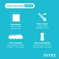 thumbnail image 4 of Open Box Intex 28685E Above Ground Pool Water Heater Solar Mat(2 Pack), 4 of 12
