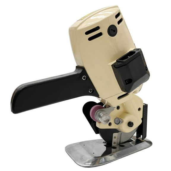 Techtongda 110mm Electric Cloth Cutter Cloth Fabric Sew Cutter Machine Scissors 4.3" Blade
