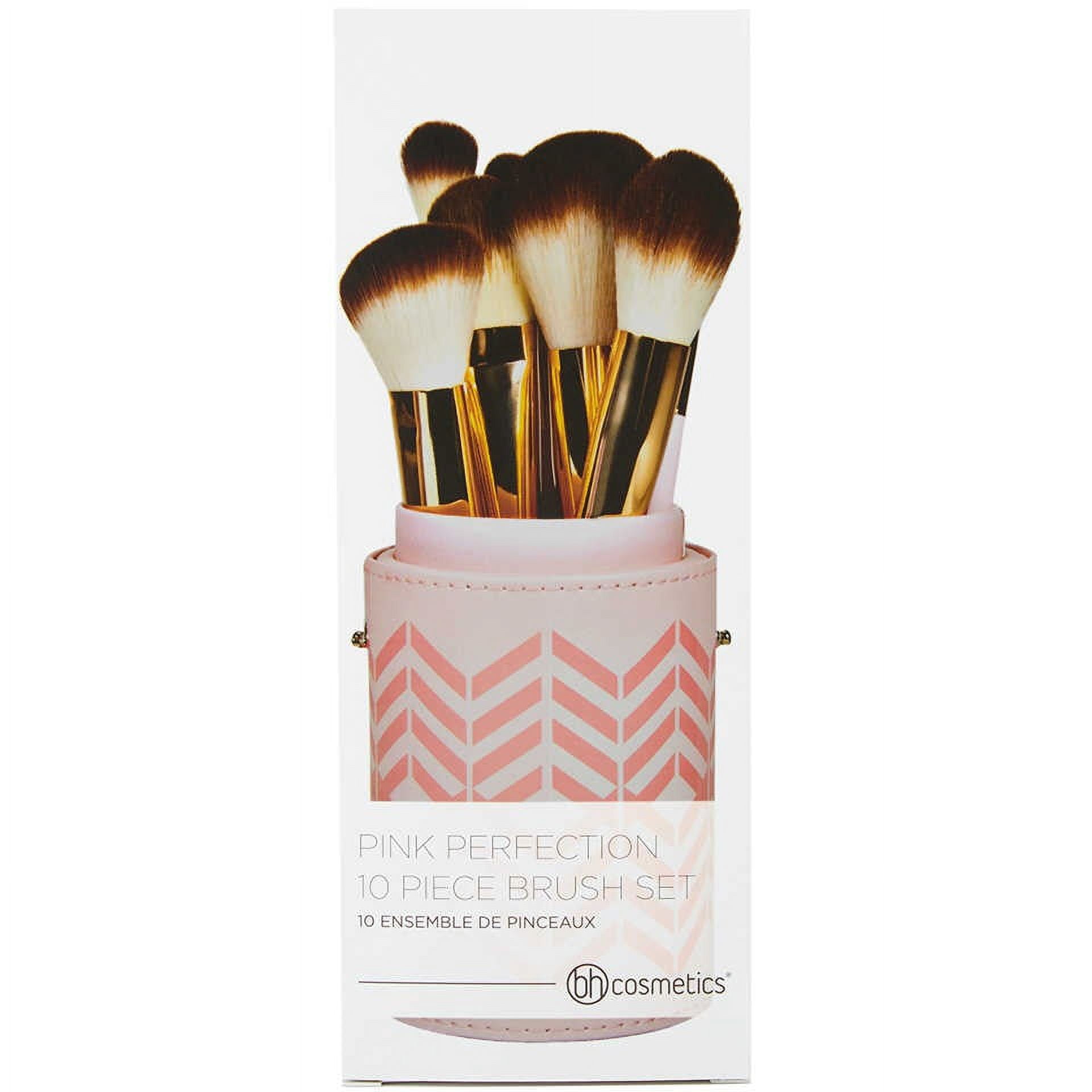 BH Cosmetics Pink Perfection 10 Piece Brush Set - Walmart.com