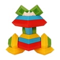 thumbnail image 3 of Bloques de construcción variados Torre Pirámide Bloques de construcción Niños Ensamblados Educación temprana Tesoro educativo Apilado Música Deformada Juguetes Luban, 3 of 5