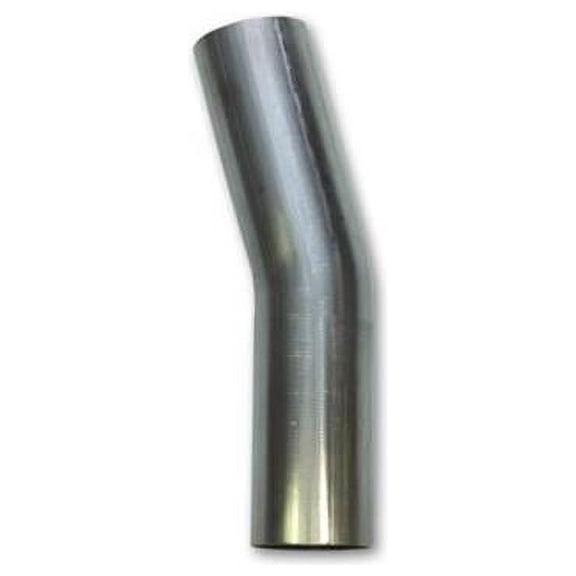 13130 Stainless Steel Exhaust Pipe Bend 15 Degree - 2.5 In.