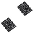 thumbnail image 3 of Soidarity Diseño de accesorios para guitarra Suministros musicales de cuerda Pieza de repuesto Puentes individuales Monturas Profesionales Negro 4 piezas/juego 2piezas, 3 of 6