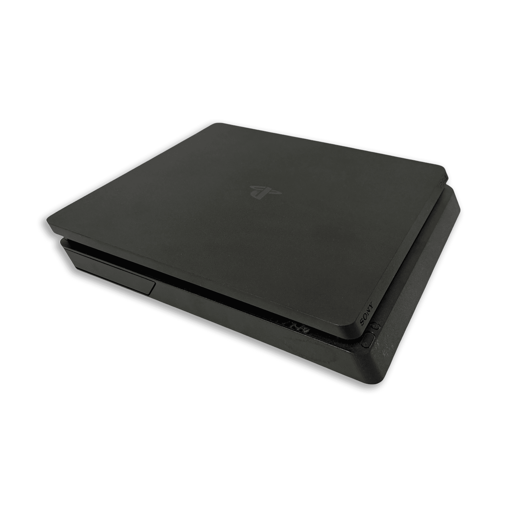 Restored Sony Playstation 4 PS4 Console Slim 1TB with 2 Retrofam Controllers, Black (Refurbished)