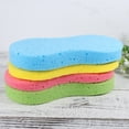 thumbnail image 3 of MasteelfCA 10 Pcs Car Wash Sponges Bone Design Honeycomb Chaotic Large Compression for Polishing Porous Car Wash Sponges (Random Color), 3 of 7