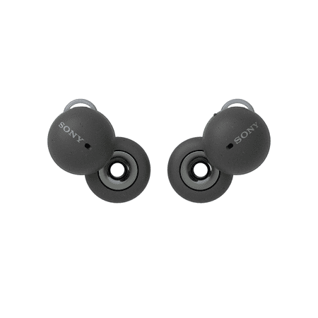 Sony - LinkBuds True Wireless Open-Ear Earbuds - Dark Gray