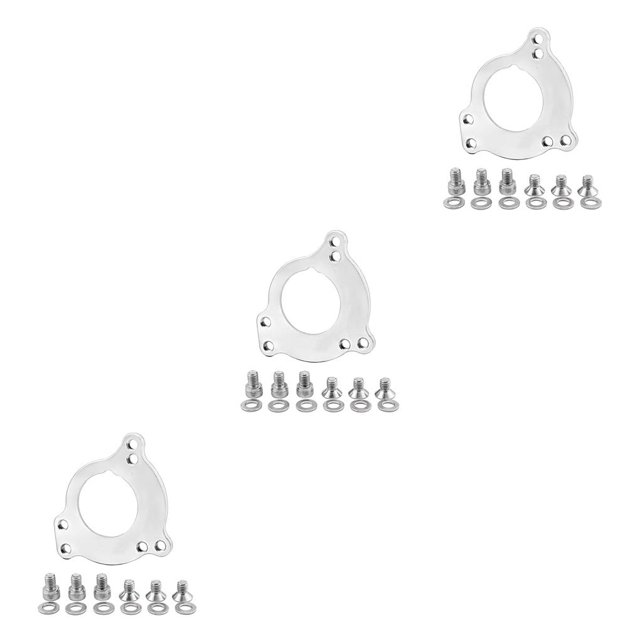 ZLight Adaptateur de Vélo Guide de Chaîne de Boîtier de Pédalier Conversion Remplacement Vélo Portable Manivelles Professionnelles Réparation Argent 3Ensemble