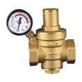 thumbnail image 4 of RUNROTOO Water Pressure Regulators Brass Golden For Homeowners 1 Set, 4 of 6