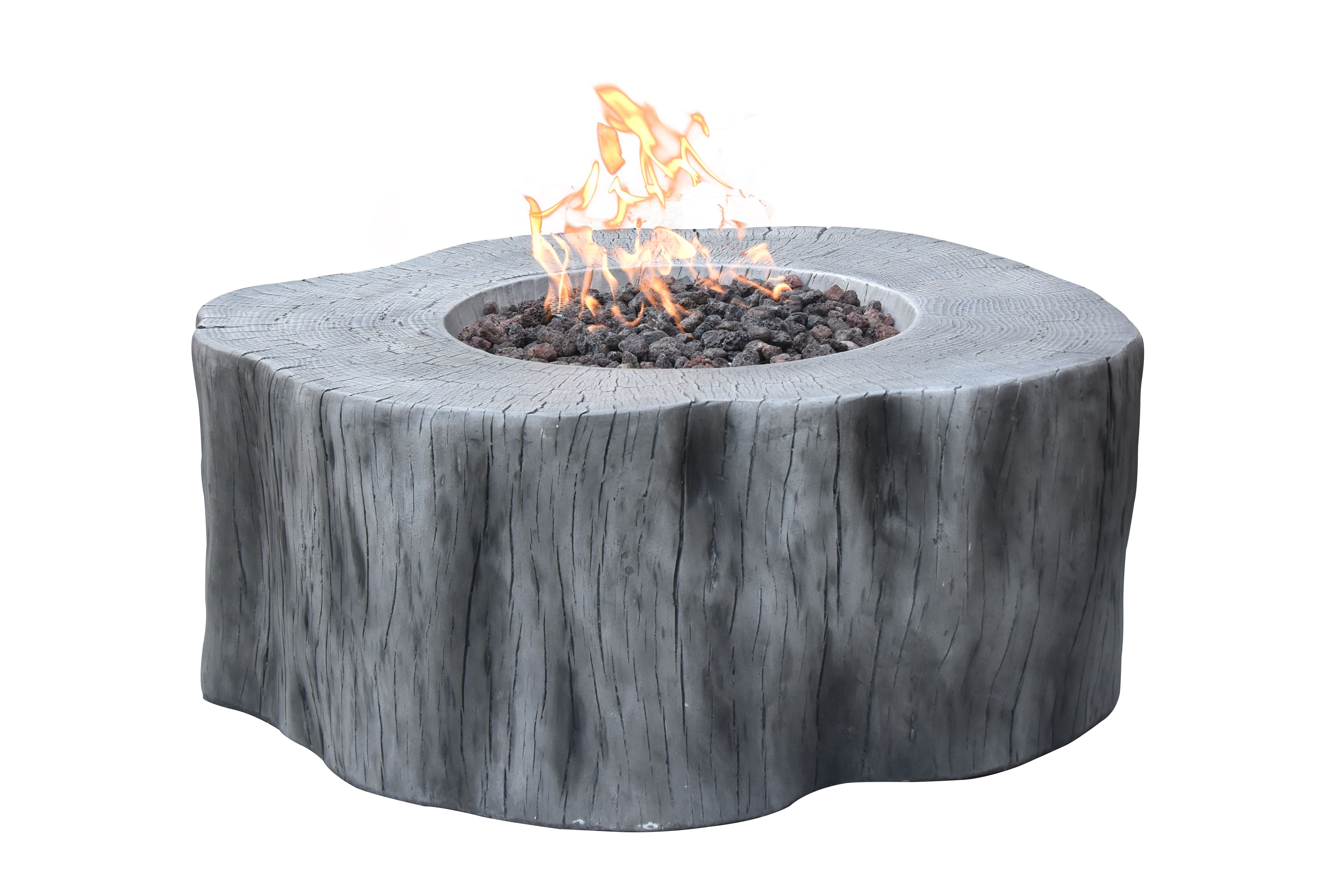 Elementi Manchester Outdoor Gas Firepit Table 42 Inches Natural