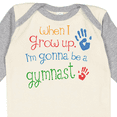 thumbnail image 4 of Inktastic Gymnast Future Boys or Girls Long Sleeve Baby Bodysuit, 4 of 5
