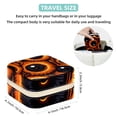 thumbnail image 5 of Halloween Eyeballs Square Portable Jewelry Box Organizer for Rings, Earrings, Necklaces, Bracelets - Travel Must-Have for Girls and Women, 5 of 6