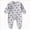 D284-Grey, variant on Newborn Newborn Baby Girl Clothes Infant Girl Print Long Pant Set Clothes Preemie Newborn Photography Light Blue